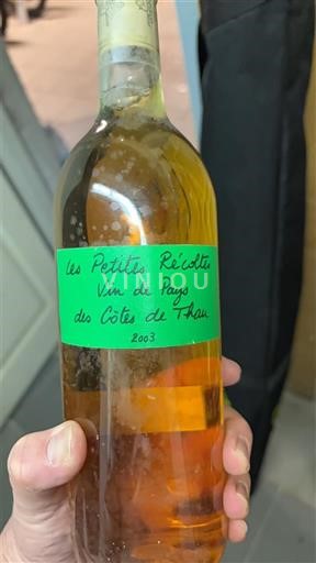 Languedoc-Roussillon Côtes de Thau Les Petites Récoltes 2003