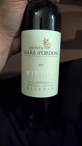 Douro Quinta Seara d'Ordens Reserva 2019