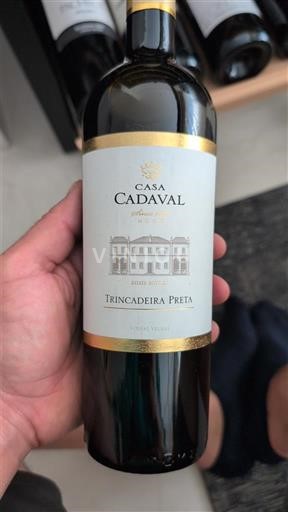 Vinos Rouge sec Trincadeira Preta Casa Cadaval 2017 Portugal Tajo IGP