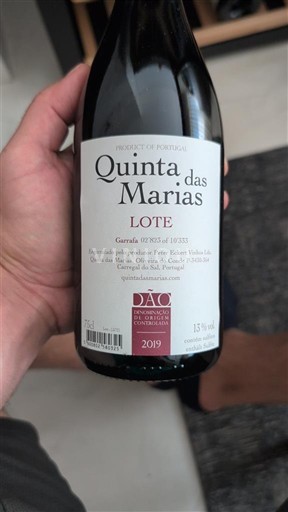 Portugal Dão. Quinta das Marias LOTE 2019