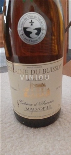Údolí Loiry Coteaux-d'ancenis Domaine Buisson Malvoisie Neročník