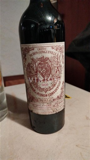 Bordeaux Pauillac Château Pichon-Longueville Baron 2000