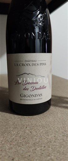 Rona dolina Gigondas Château La Croix des Pins Les Dessous des Dentelles Neleten.