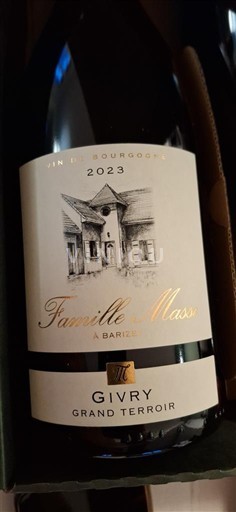 Burgundsko Givry Famille Mass Grand Terroir 2023