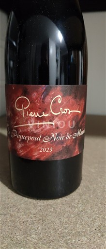 Langvedok Minervois Pierre Cros Le Piquepoul Noir de Mamie 2023