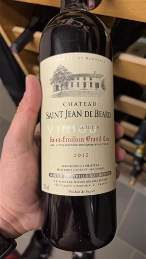 Bordeaux Saint-Émilion Grand Cru Grand Cru Château Saint Jean de Beard Tradition 2015