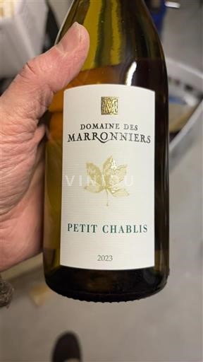 Bourgogne Petit-chablis Domaine S Marronniers 2023