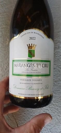 Burgundy Maranges Premier Cru Domaine Baury et Fils La Fussière Vieilles Vignes 2022