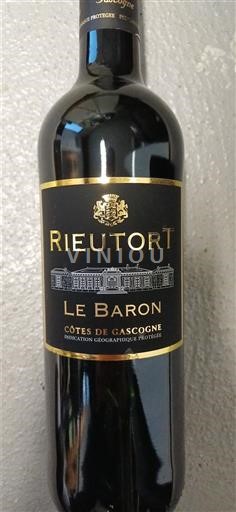 Sydvestfrankrig Côtes de Gascogne Rieutort Le Baron 2021