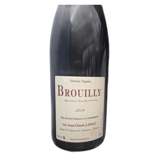 Beaujolais Brouilly Jean-Claude Lapalu Vieilles Vignes 2019