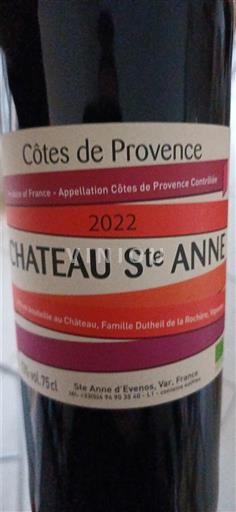 Provence Côtes-de-Provence Château Ste Anne 2022