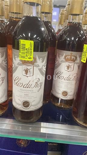 Bordeaux Sauternes Clos du Roy 1985