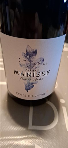 Rhônedalen Côtes du Rhône Château Manissy Fleurs du Rhône 2023