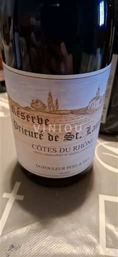 Rhônedalen Côtes du Rhône Dufouleur Père & Fils Réserve Prieuré de St. Laurent 2024