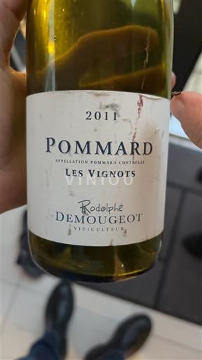Burgundsko Pommard Rodolphe Demougeot Les Vignots 2011