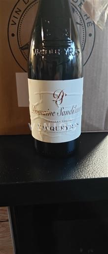 Rhônen laakso Vacqueyras Domaine Sandlôrin 2020