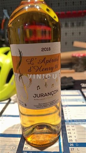 Sudoeste Jurançon L'Apéritif d'Henry IV Fruité 2018