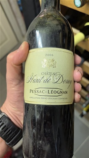 Bordeaux Pessac-Léognan Château Haut de Domy 2006