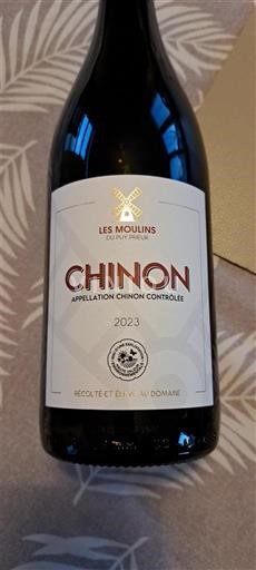 Loirevallei Chinon Les Moulins 2023