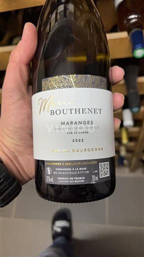 Burgundsko Maranges Marie Bouthenet Sur le Chêne 2022