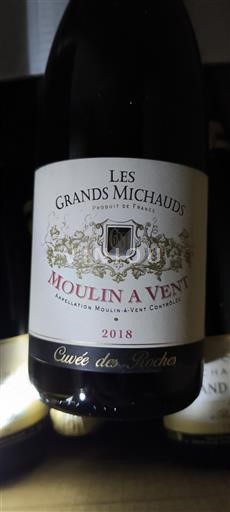 Beaujolais Moulin-à-vent Les Grands Michauds des Roches 2018