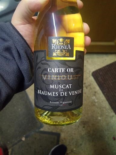 Rona dolina Muscat iz Beaumes-de-Venise Rhonéa Carte Or 2024