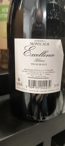 Languedoc Not Specified Domaine Montcalm Excellence Non-Vintage