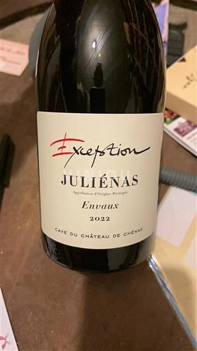 Beaujolais Juliénas Château Cave du Château de Chénas Exception Envaux 2022