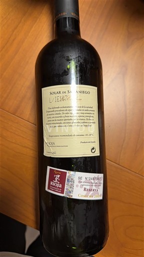 La Rioja Rioja Solar de Samaniego 2008