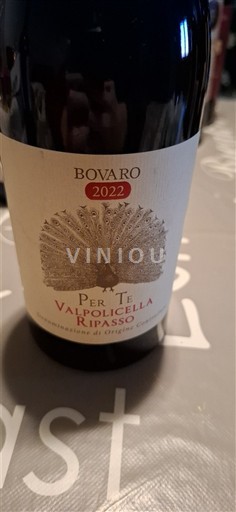 Vénétie Valpolicella Ripasso Bovaro Per Te 2022