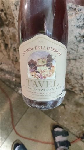 Rona dolina Tavel Domaine La Vaussière 1993