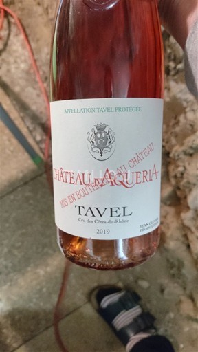 Rona dolina Tavel Château Aquéria 2019