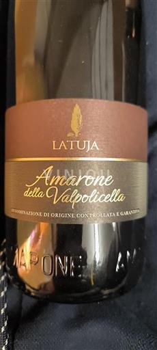 Vénétie Amarone della Valpolicella Latuja 2021