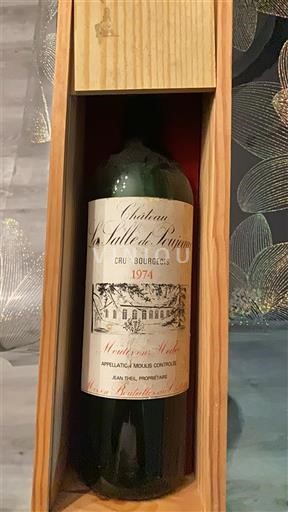 Bordeaux Moulis-en-Médoc Château La Salle de Poujeaux 1974