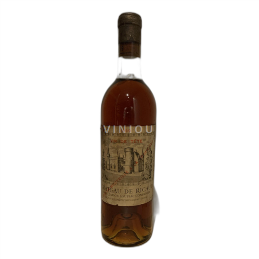 Bordeaux Loupiac Château de Ricaud Vin de Tête 1959