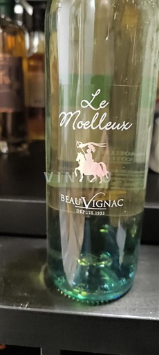 Languedoc ja Roussillon Thau Rannikon Viinit Beauvignac Le Moelleux 2021