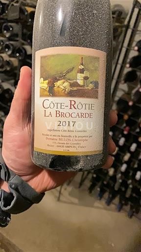 Rona dolina Côte-rôtie Domaine Billon La Brocarde 2017