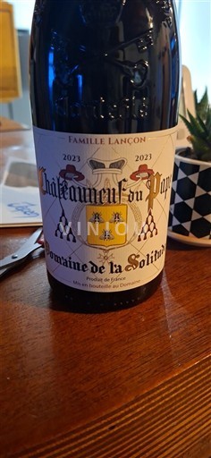 Valea Ronului Châteauneuf-du-Pape Domaine La Solitude 2023