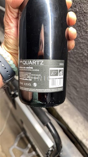 Rhônedalen Côtes du Rhône Les Quartz 2022