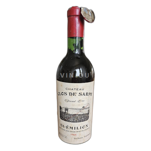 Bordeaux Saint-Émilion Grand Cru Château Clos de Sarpe Grand Cru 1964