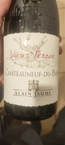 Rhônetal Châteauneuf-du-Pape Alain Jaume Vieux Terron 2023
