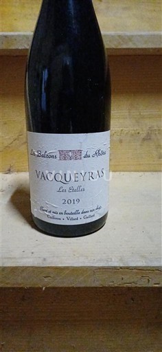 Rhônen laakso Vacqueyras Les Balcons du Rhône Les Vieilles 2019