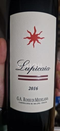 Toscana Không được chỉ định G.A. Rossi di Medelana Lupicaia 2016