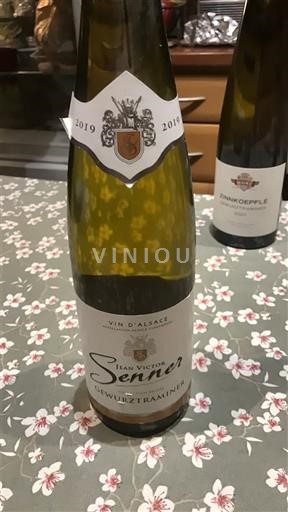 Alzacija Gewürztraminer Jean Victor Senner 2019