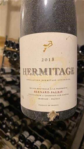 Valle del Ródano Hermitage Bernard Faurie 2018