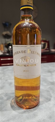 Bordeaux Sauternes Château Rieussec Les Carmes de Rieussec 2011