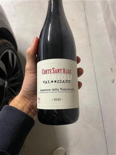 Veneto Amarone della Valpolicella Corte Sant'Alda Valzzane 2015