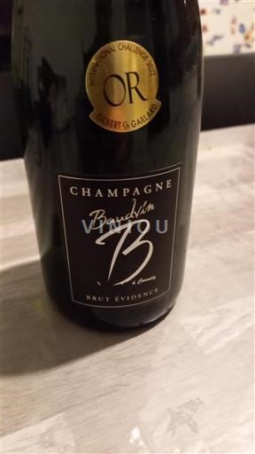Champaña Champán Baudvin Brut Evidence 2023