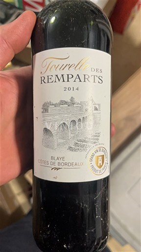 Bordeaux Blaye-côtes-de-bordeaux Tourelle des Remparts 2014
