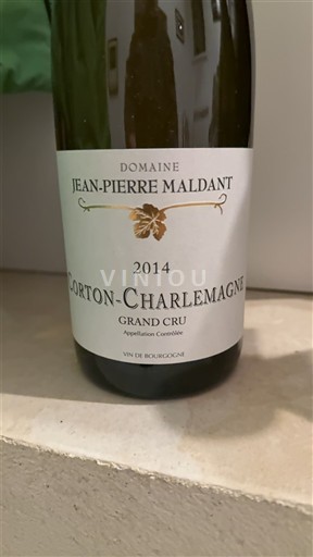 Bourgogne Corton-charlemagne Grand Cru Domaine Jean-Pierre Maldant 2014